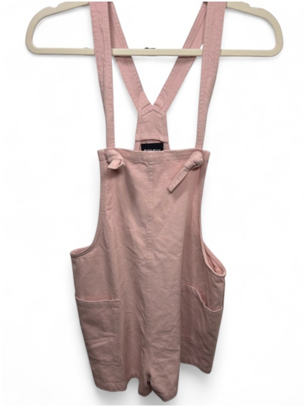 MIOU Muse Blush Pink 100% Cotton Overalls Romper size M